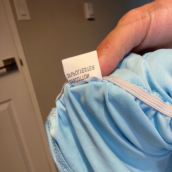 Elegant Light Blue Cut-Out Dress - Picture 5 of 5